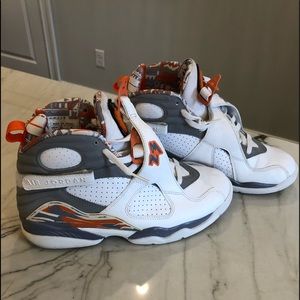 Jordan VIII - white/orange